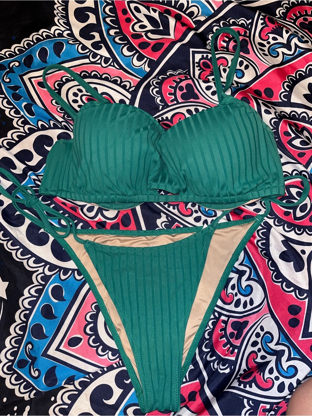 Green Women's Bikini Set